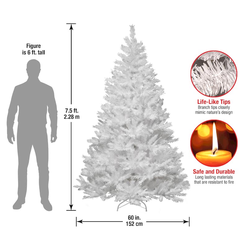 National Tree Company 7.5 ft. Winchester White Pine Tree - 7.5 Foot