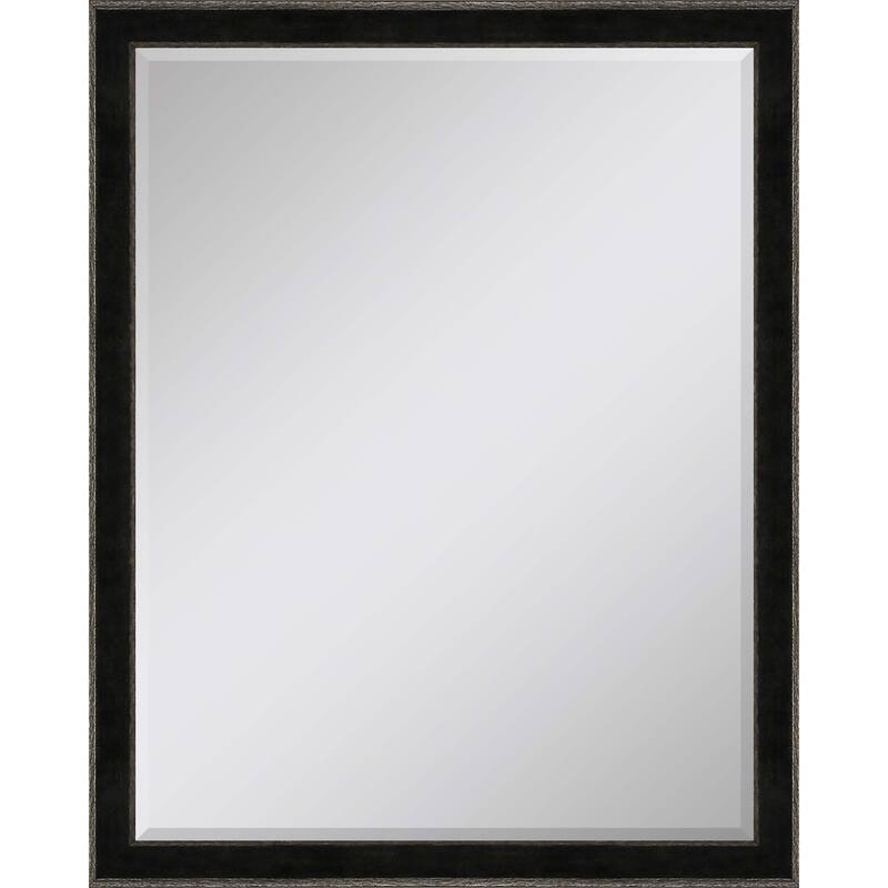 HomeRoots 52" Dark Brown Wood Accent Mirror - 40.00 in. x 52.00 in. x 2.00 in.