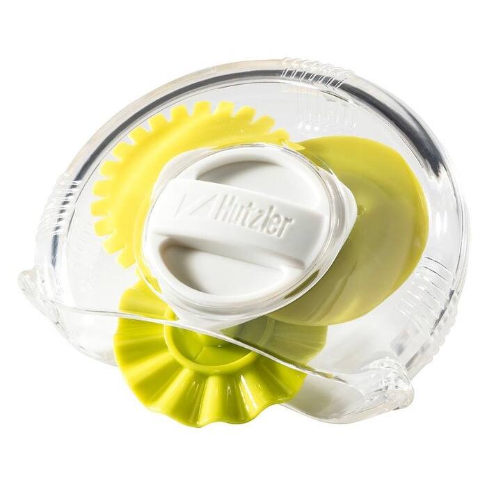 Hutzler Adjustable 3-in-1 Pastry Trimmer - Includes Straight, Fluted & Perforated Cutting Edges - Green