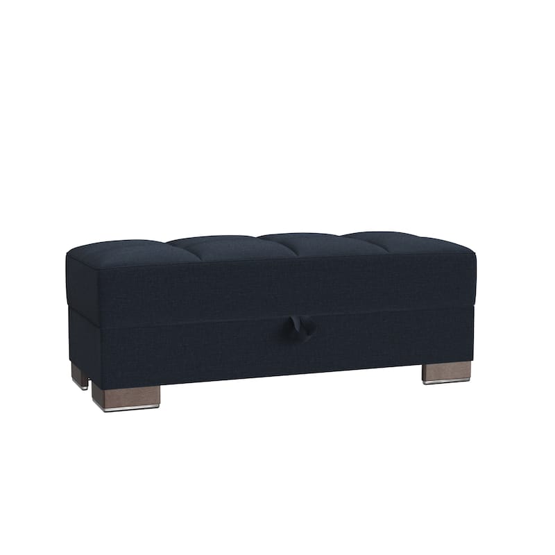 Upholstered Ottoman with Storage