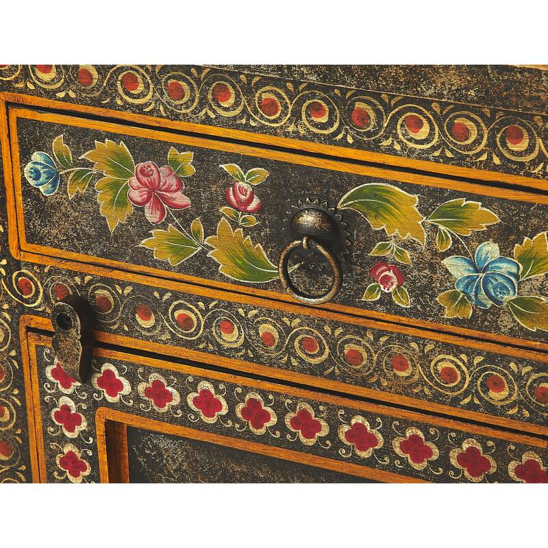 Butler Bihar Hand Painted Chest