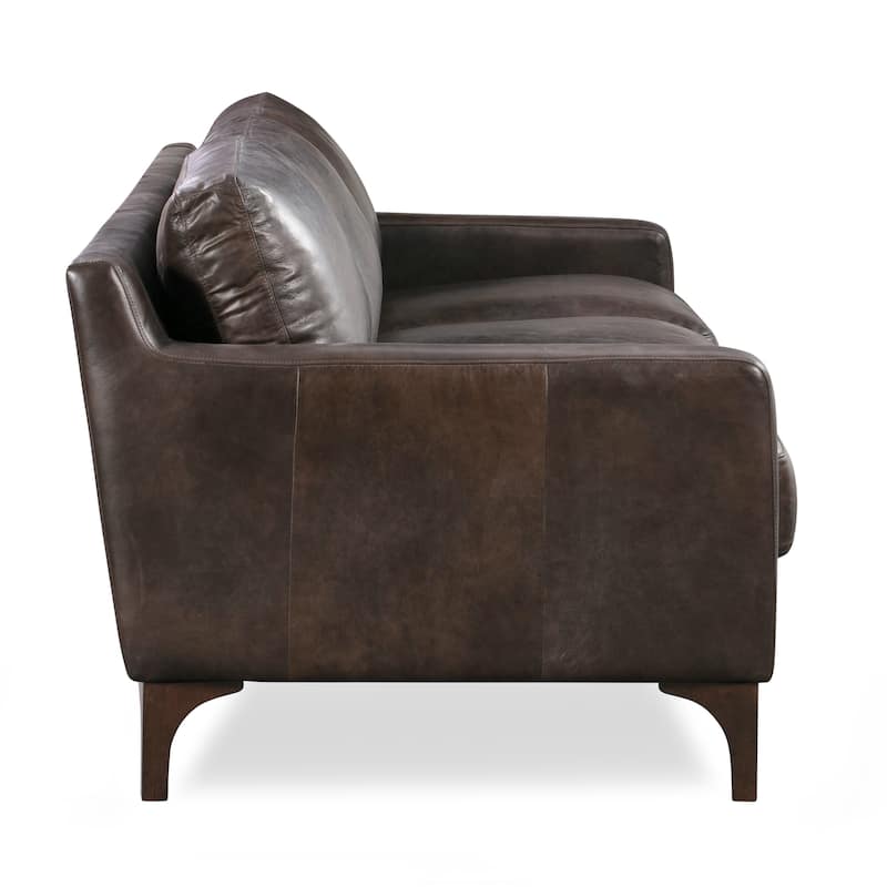 Poly & Bark Sorrento Sofa - Full Grain Genuine Italian Leather