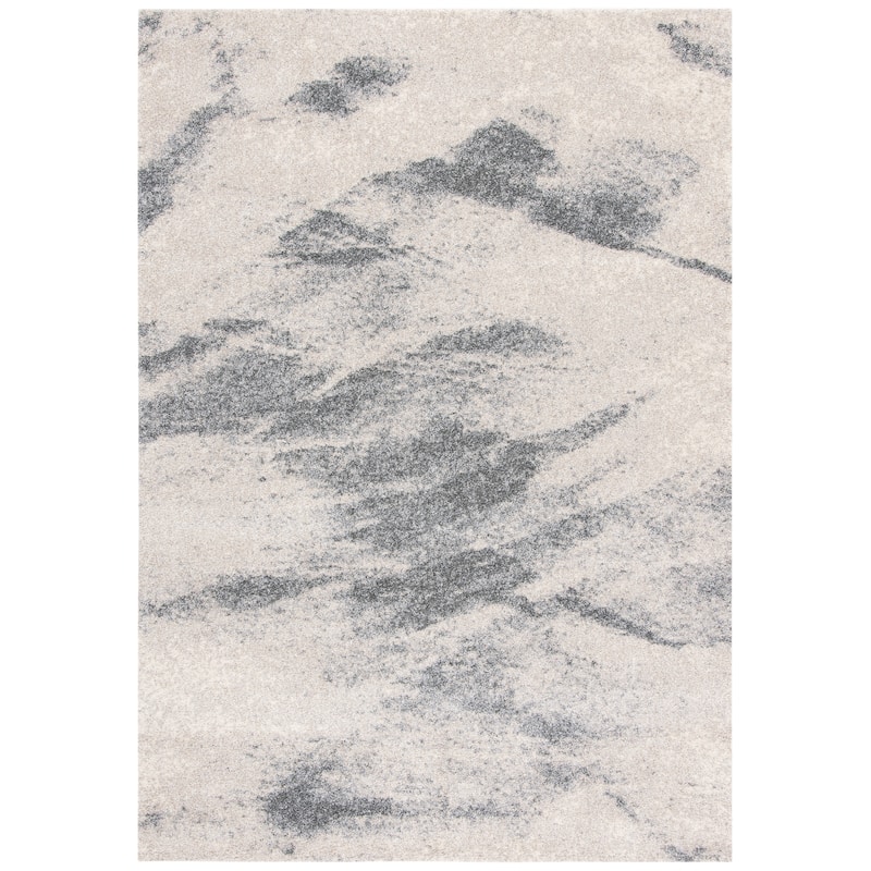 SAFAVIEH Retro Nurcan Modern Abstract Rug - 9' x 12' - Beige/Grey