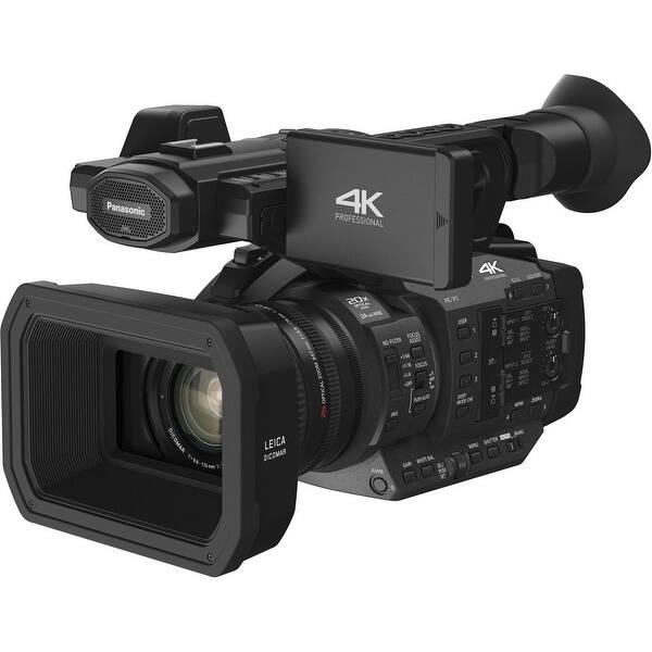 Shop Panasonic Hc X1 4k Ultra Hd Professional Camcorder 64gb Sdxc Card Condenser Mic Xl Rugged Camcorder Case Bundle Overstock 19396706