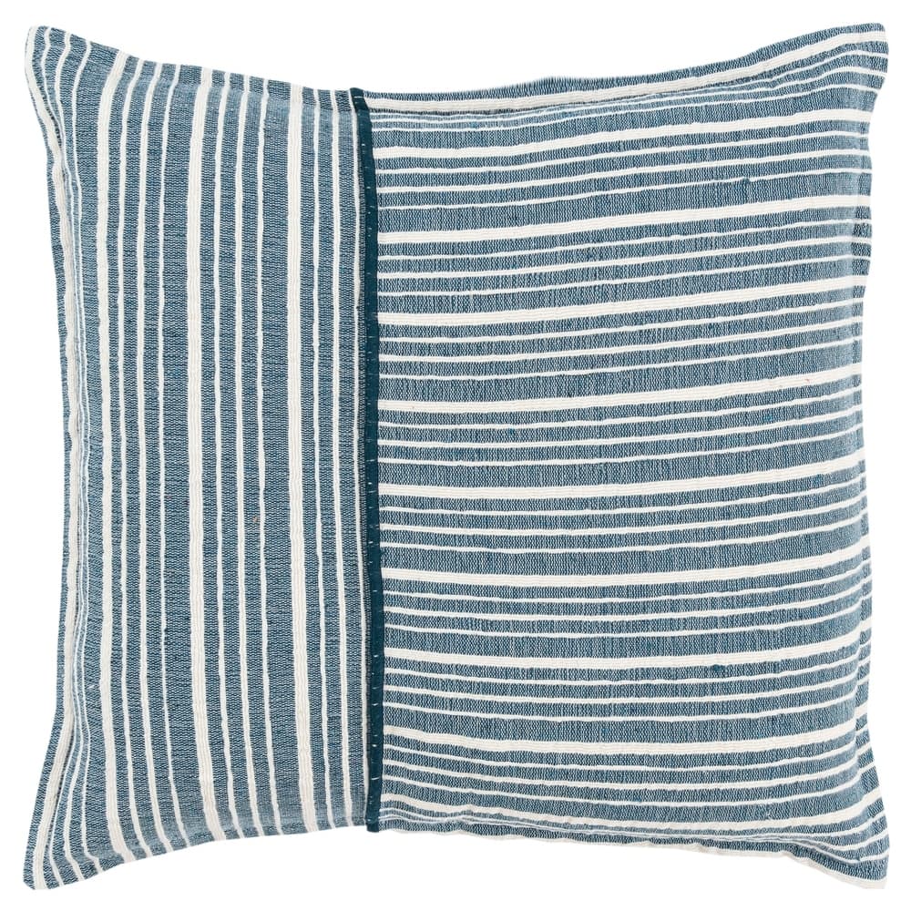 Rizzy Home Woven Stripe Texture Throw Pillow