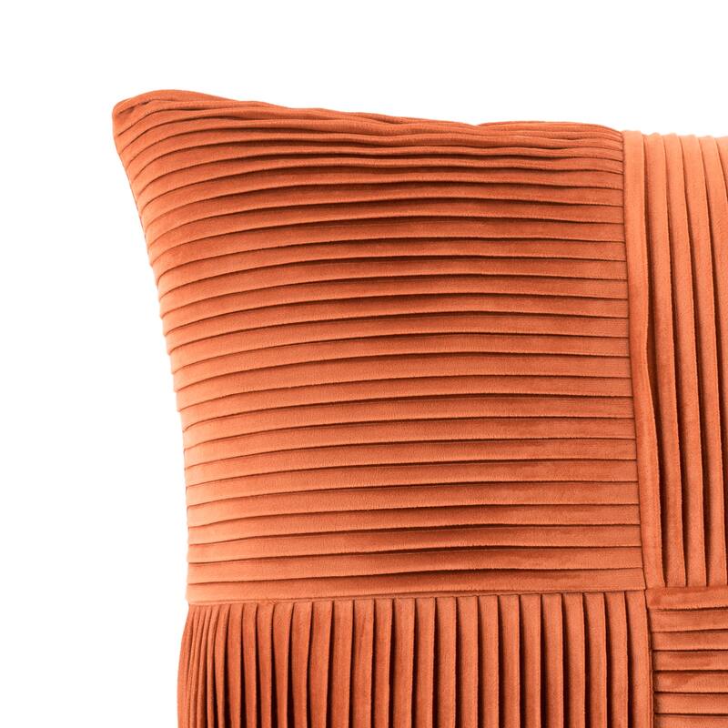 Lush Decor Sheldon Pleat Decorative Pillow Single