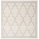 preview thumbnail 109 of 192, SAFAVIEH Amherst Norma Modern Rug 5' Square - Ivory/Light Grey - Square