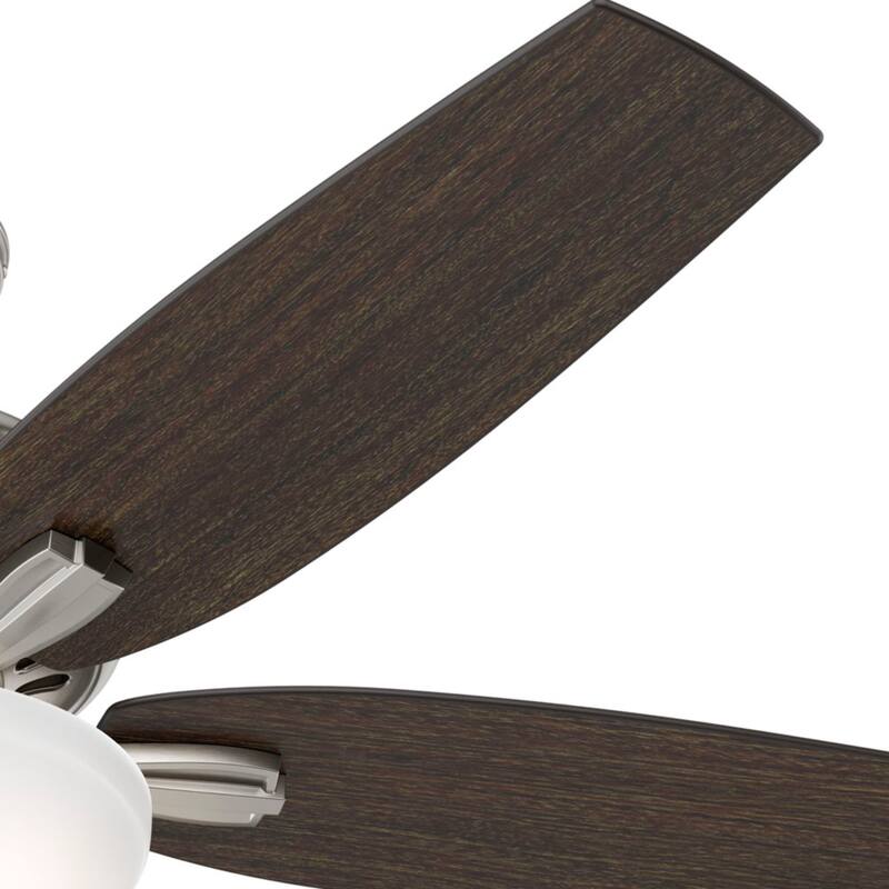 Hunter 52" Newsome Ceiling Fan with LED Bowl Light Kit and Pull Chain