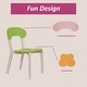 preview thumbnail 3 of 3, Kids Table and Chair Set 3 Piece Toddler Table and Chair Set - 40.55"L * 20.47"W * 20.00"H