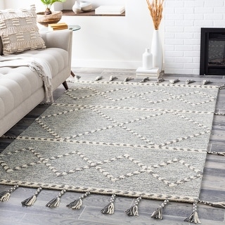 Manon Rug Artistic Weavers Manon Handmade Boho Tassel Wool Area Rug - Bed Bath ...