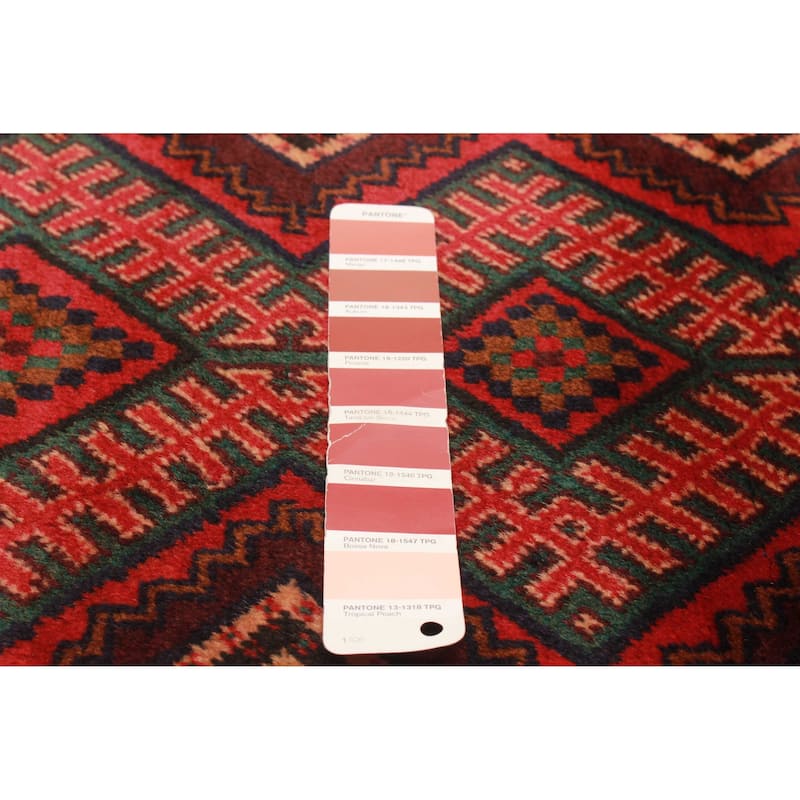 Teimani Red Rug 2'9" x 4'6" - 2'9 x 4'6
