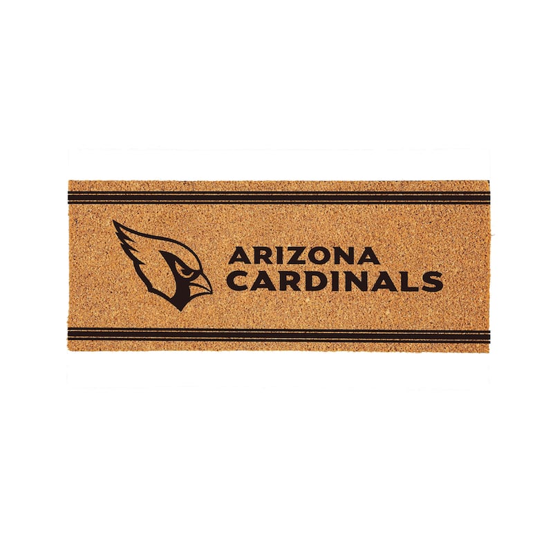 Arizona Cardinals Monochrome Indoor/Outdoor Coir Door Mat