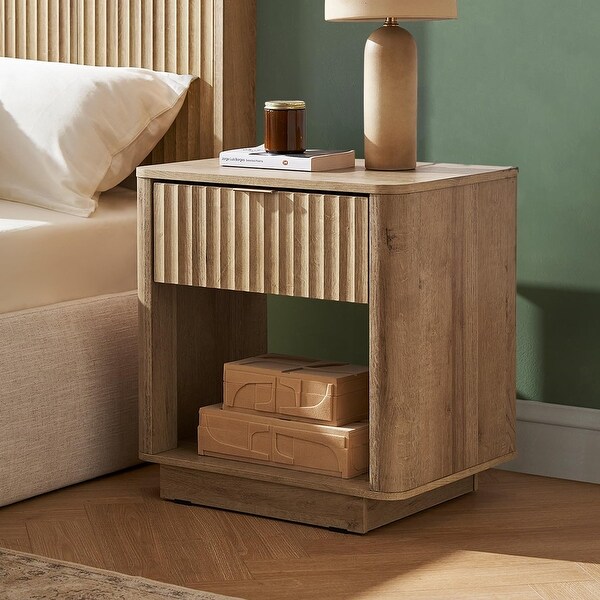 Mopio Brooklyn Night Stand Modern Farmhouse Nightstand Small Side Table Bedside Table with Drawer End Table with Storage On Sale Bed Bath Beyond 39456756
