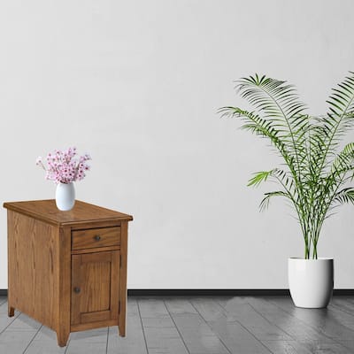 Chromcraft Peter Revington End Table in Chestnut Finish