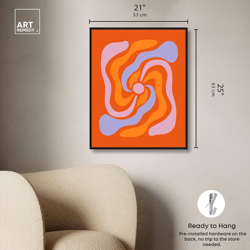 To Paste the Petals Canvas by Art Remedy