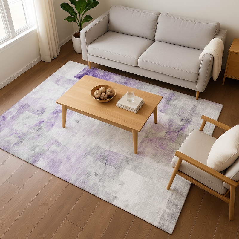 Premium Washable Super Soft Modern Glam Mayfield Rug