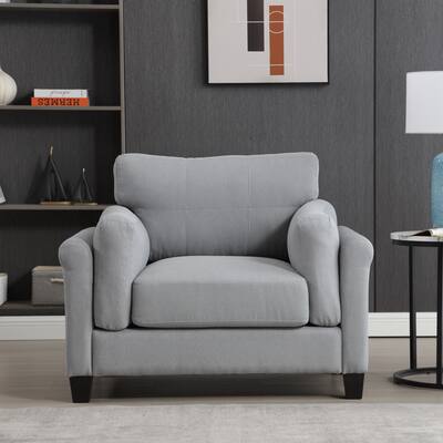 Oversized Armchair-Modern Accent Chair