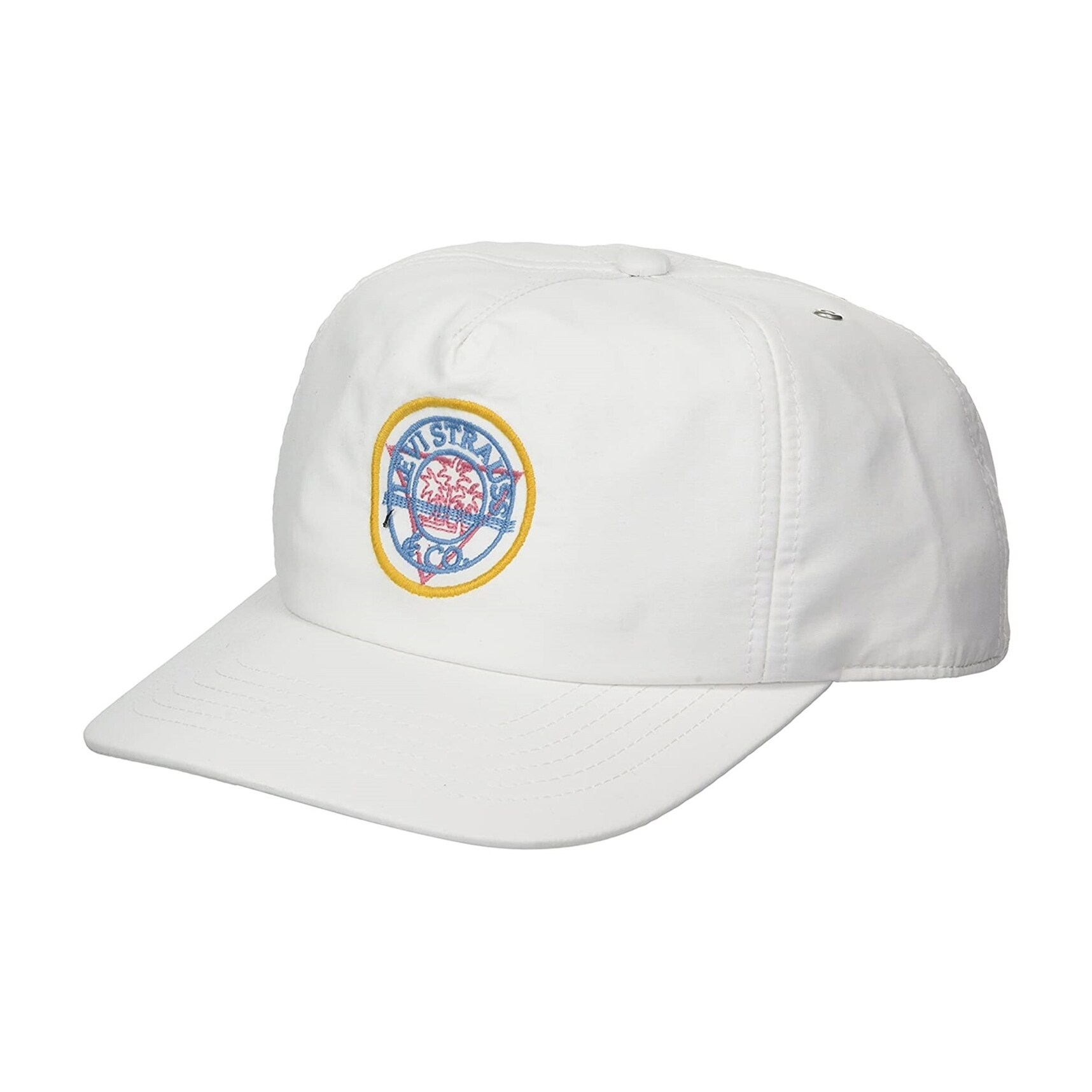 Shop Levi S Mens Tropical Logo Baseball Cap White One Size One Size Overstock 31909393