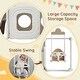 preview thumbnail 13 of 16, 5 in 1 Toddler Slide and Swing Set, Kids Playground Climber Slide Playset with Drawing Whiteboard, , Freestanding Combination