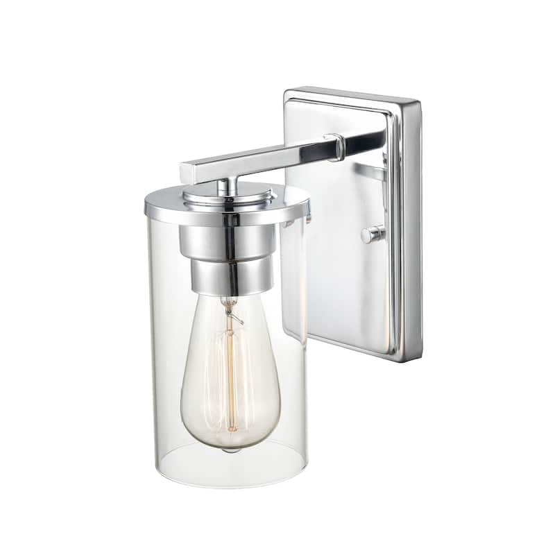 Millennium Lighting Verlana 1-Light Wall Sconce in Multiple Finishes with a Clear Glass Shade