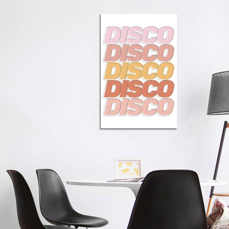 iCanvas "Disco Disco Disco" by The Native State Canvas Print - 40x26x1.5
