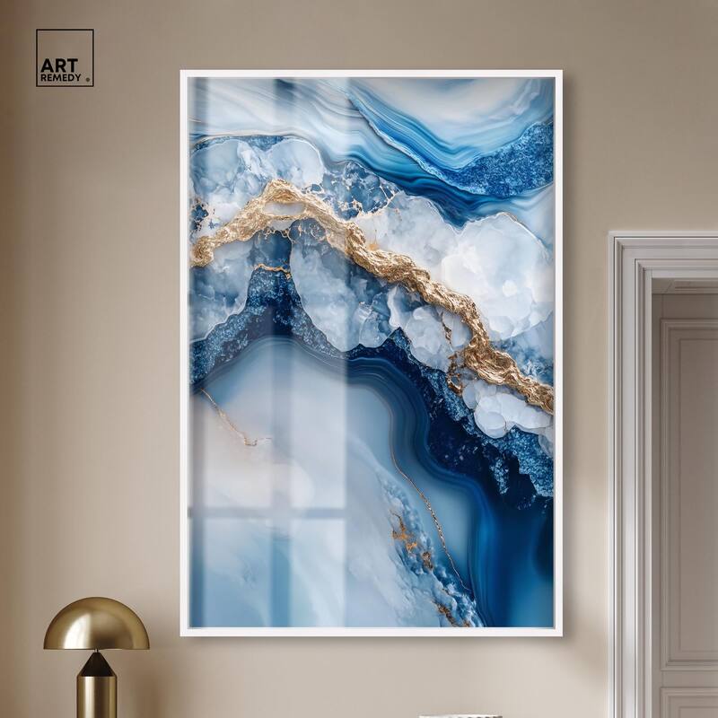 Molten Topaz II Shadowbox by Art Remedy