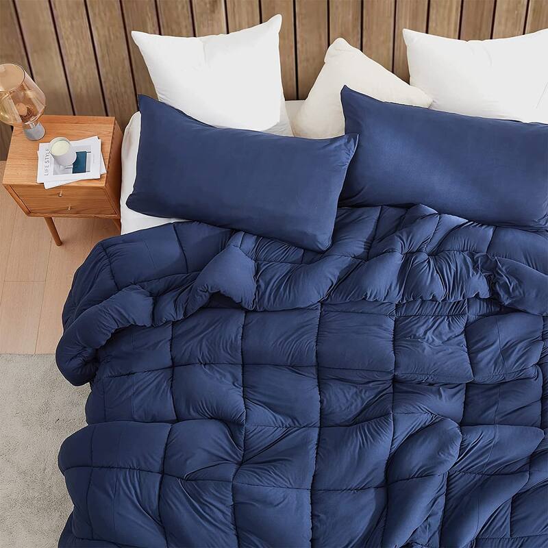 Summertime - Coma Inducer® Oversized Comforter - Blue Navy