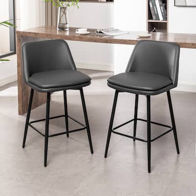 Counter Height Swivel Bar Stools Set Of 2