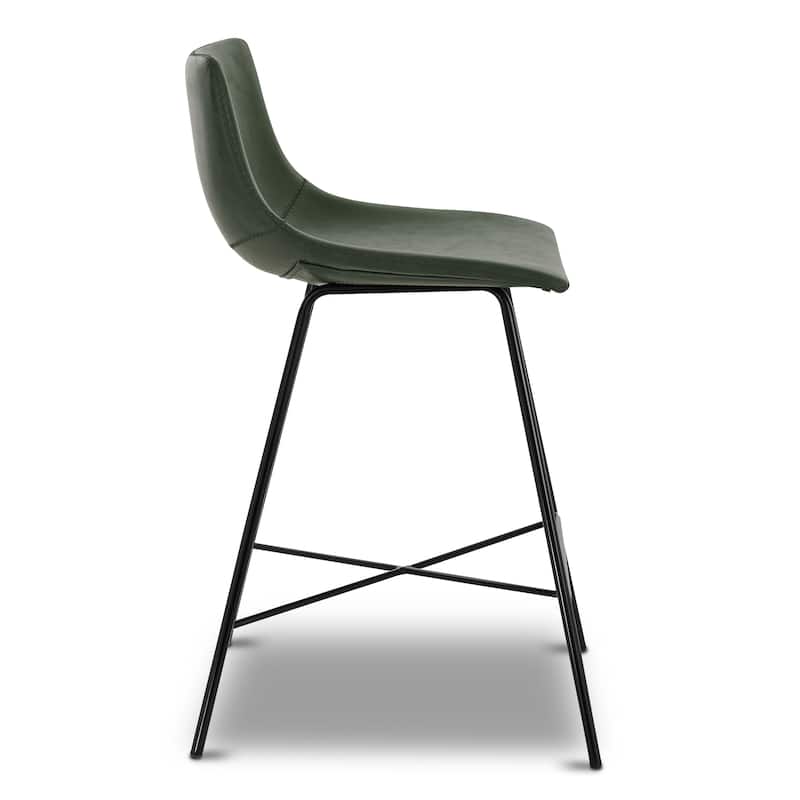 Poly & Bark Paxton 24-inch Counter Stool (Set of 3)