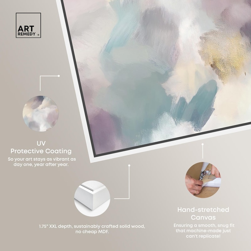 Golden Reflections Canvas Set of 2 by Art Remedy