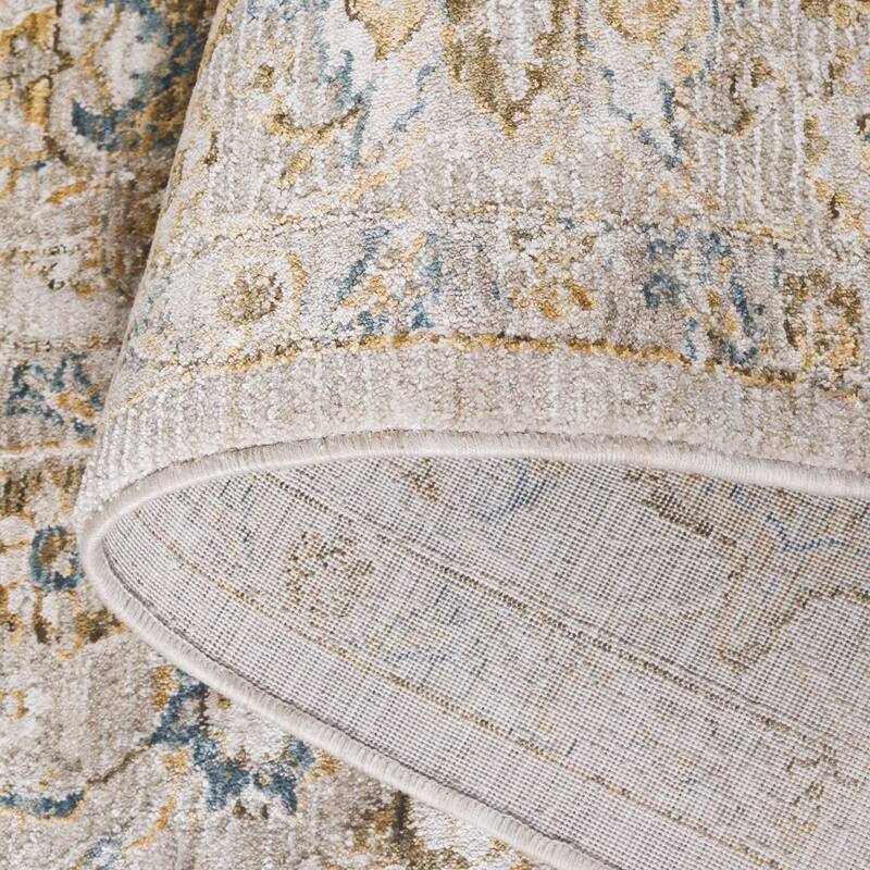 SAFAVIEH Persian Sherm Traditional Polyester Rug