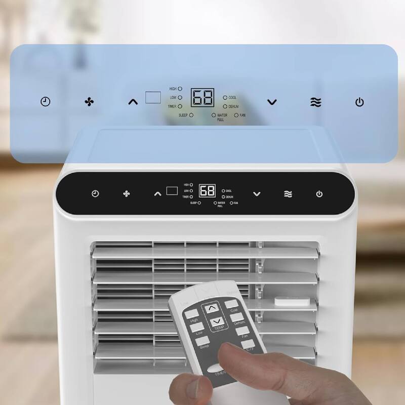8000 BTU 3-In-1 Portable Air Conditioner for 350 Sq.Ft. Home, Office - N/A