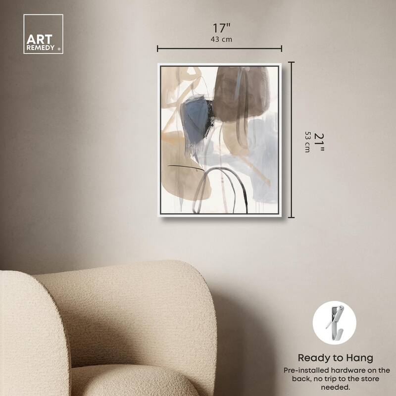 Freeform Movement I Canvas by Art Remedy