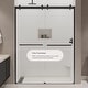 preview thumbnail 6 of 25, Seawin 56 - 60 in. W x 64 in. H Mara Frameless Bypass Sliding Bathtub Door 10 mm Tempered Glass with NanoShield™ Coating