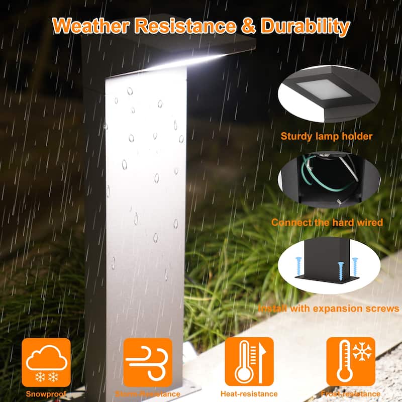 Inowel Light Outdoor Pathway LED Lights IP54 5W 320Lm - 27.56in