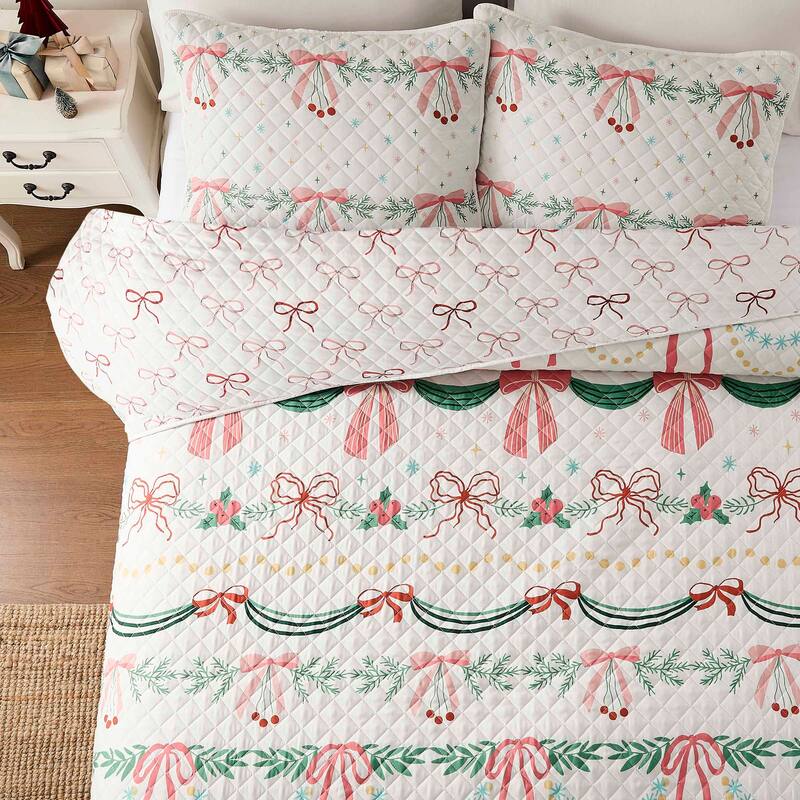 Avanti Linens Bows & Branches Quilt Set