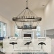 preview thumbnail 13 of 22, Extra Large Wagon Wheel Chandelier High Ceiling Farmhouse Chandeliers