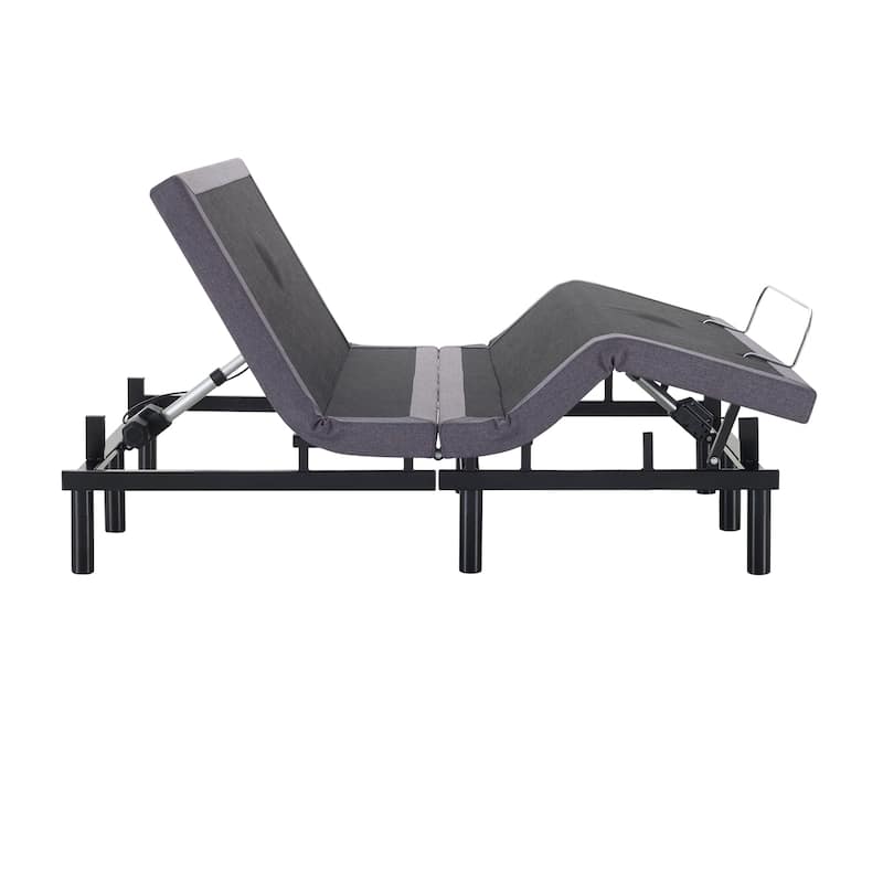 FlexiRest: Pain Relieving Adjustable Bed Frame, 3 Mode Massage with Timer, Zero Gravity Adjustable Bed Base, 3 Speed
