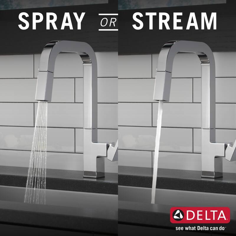 Delta Junction 1.8 GPM Single Hole Pull Down Kitchen Faucet With
