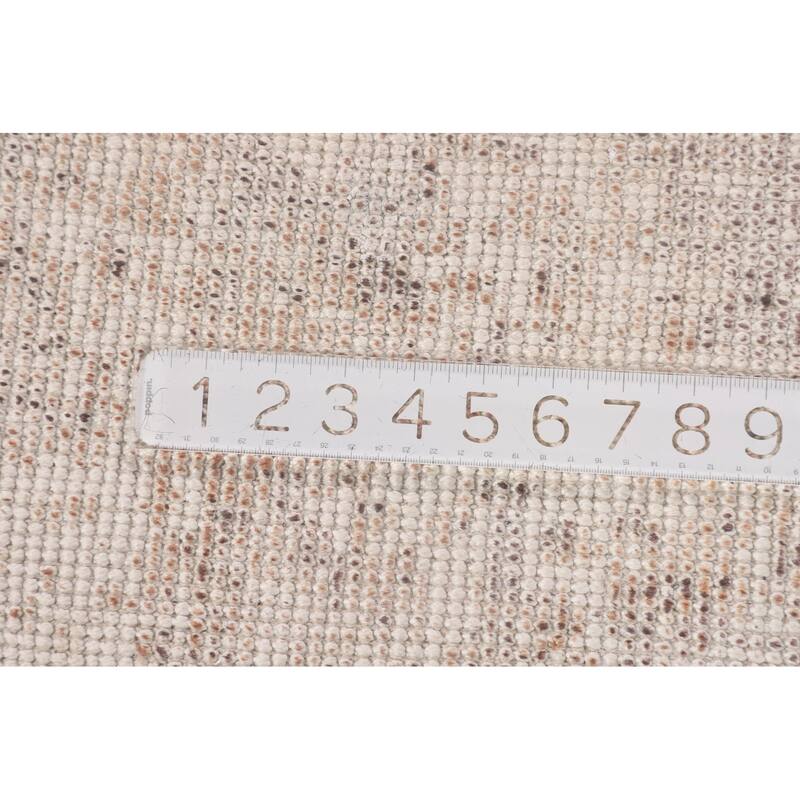 Multicolor Abstract Foyer Rug Hand-Knotted Contemporary Wool Carpet - 2'9"x 4'11"