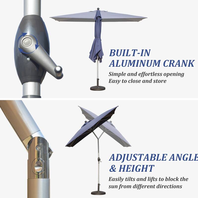 Aluminum Frame Patio Umbrella - Easy Tilt