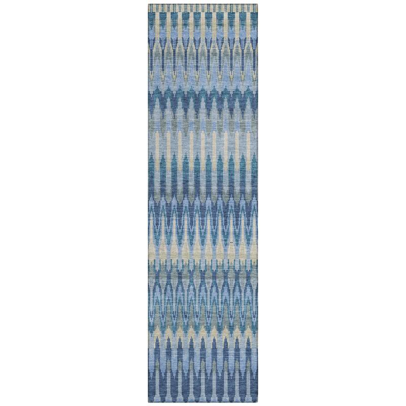 Machine Washable Indoor/ Outdoor Chantille Moroccan Rug