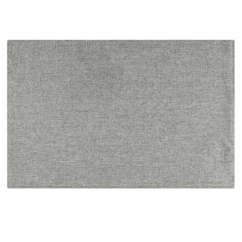 Sparkles Home Plain Placemat - Gray