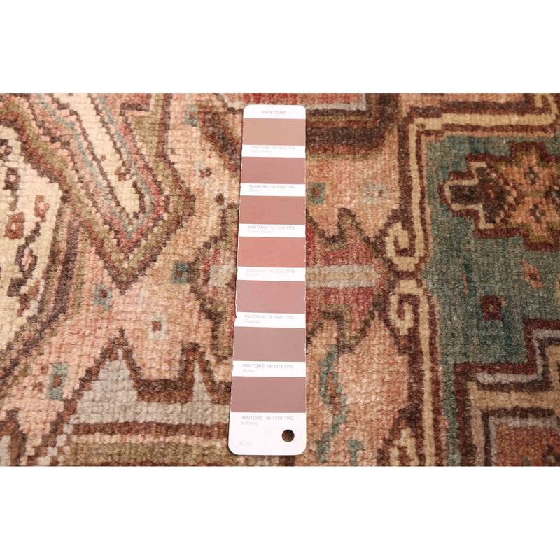 ECARPETGALLERY Hand-knotted Sarabi Brown Wool Rug - 9'1 x 12'0