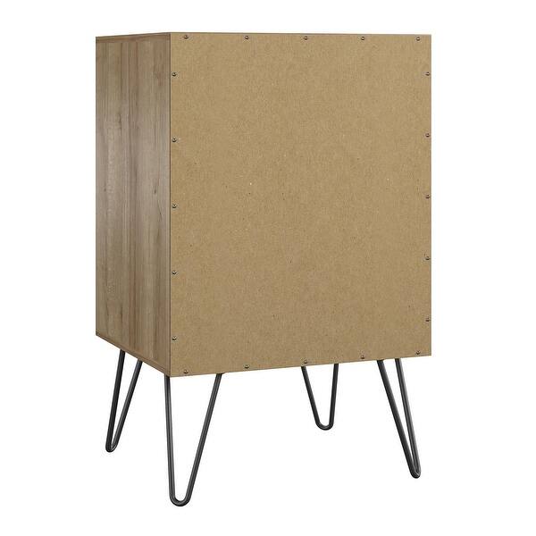 Novogratz Concord Turntable Stand On Sale Overstock 19975838 Natural