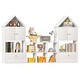 preview thumbnail 14 of 14, Versatile Children's Bookshelf with House-Shaped Design,Multi-Functional Storage,Adjustable Placement,Kids Organizer,Safe