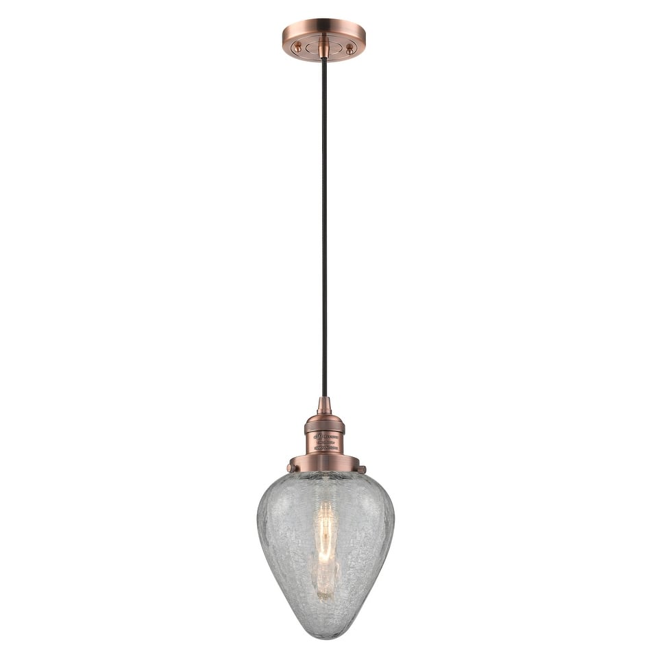 Innovations Lighting Geneseo 7" Wide Mini Pendant - Cord Suspension