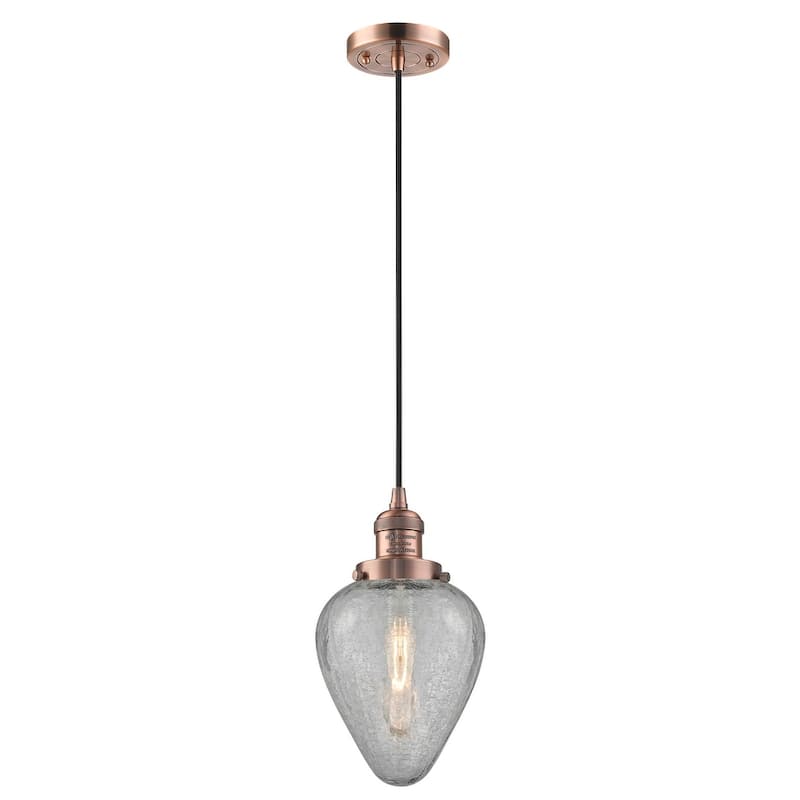 Innovations Lighting Geneseo 7" Wide Mini Pendant - Cord Suspension