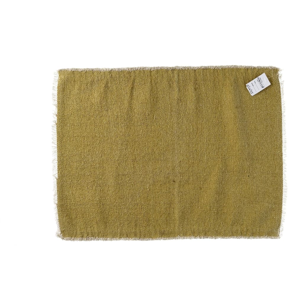 Frivole Tumeric Cotton Placemat
