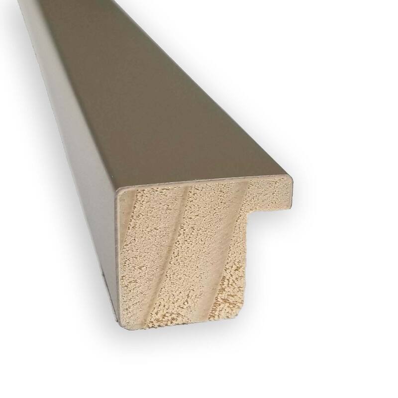 Svelte Wood Framed Natural Corkboard Bulletin Board